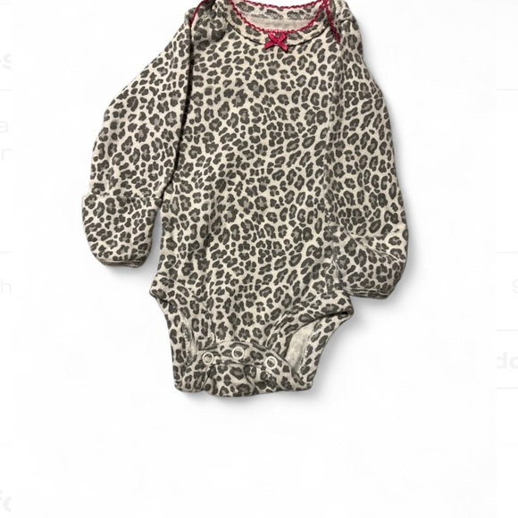 Carter's girl onesies- Pink, Cream, and Gray - Picture 2 of 10